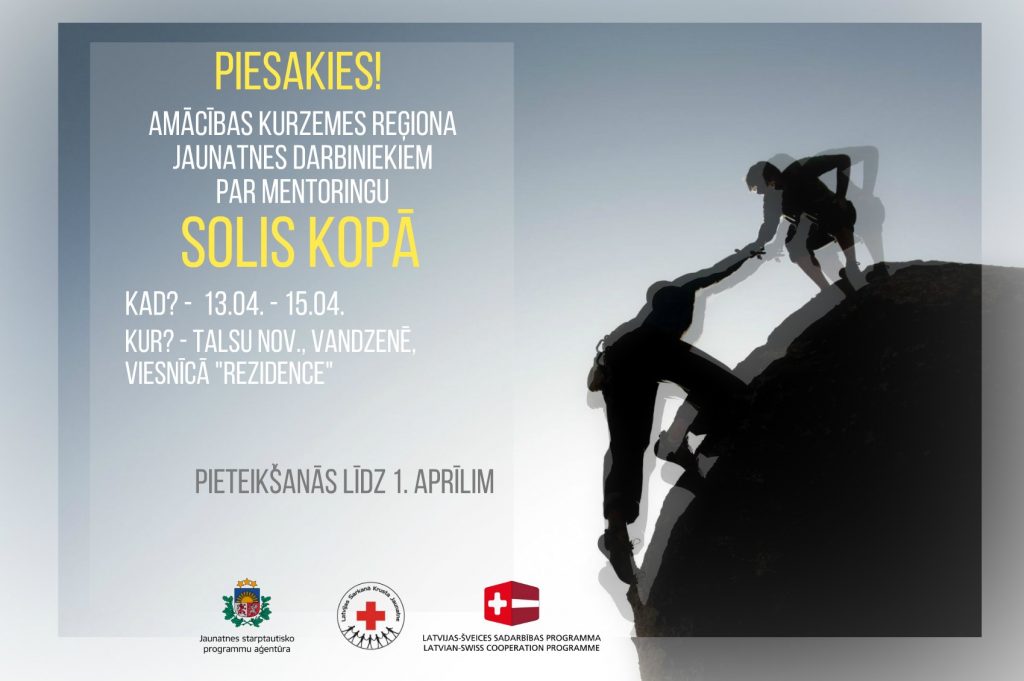 1 solis kopa kurzemes regions mentorings vandzene 13. -15.04